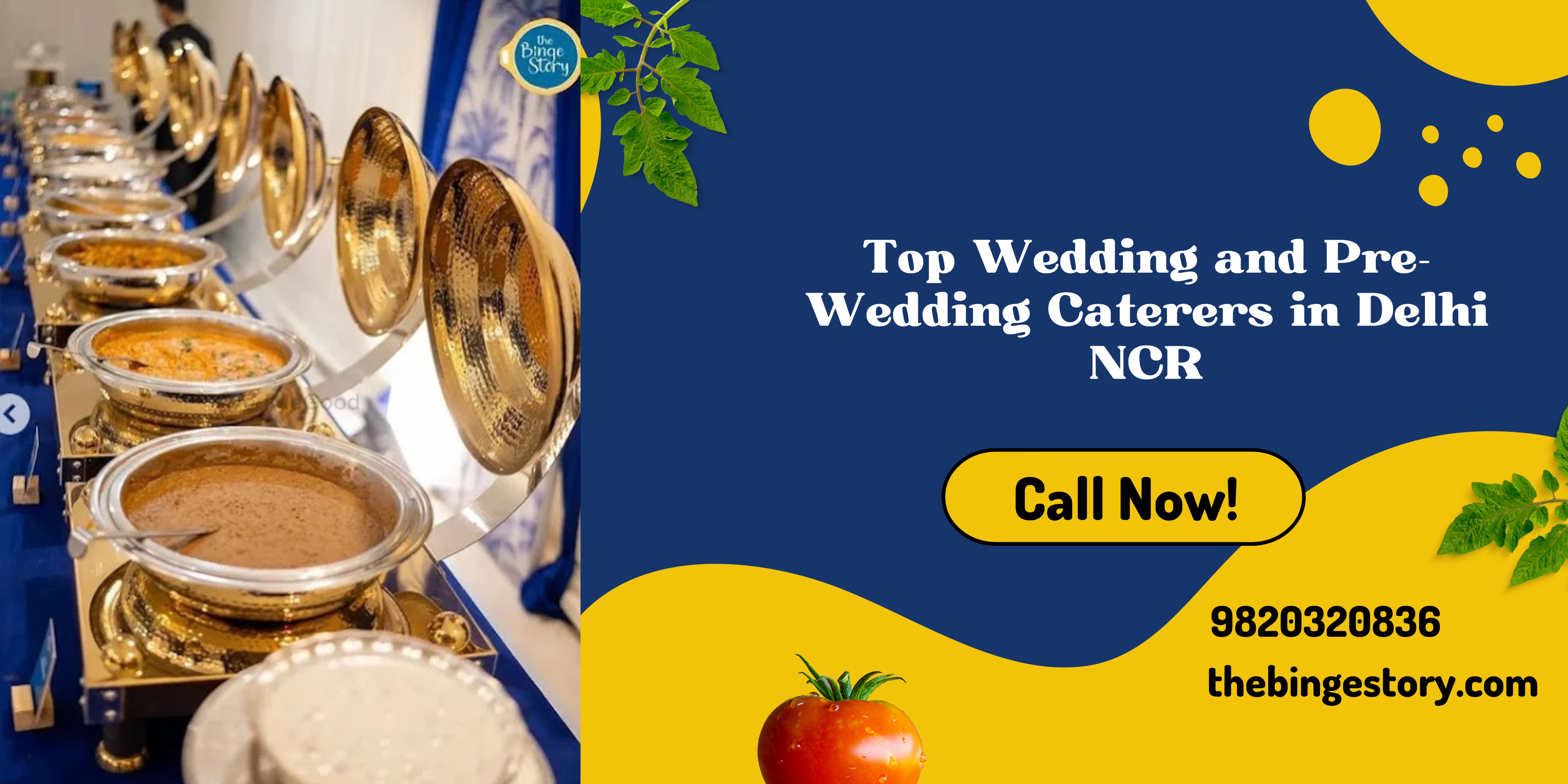 Top Wedding and Pre-Wedding Caterers in Delhi NCR